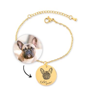 Bracelet with Your Pet Portrait